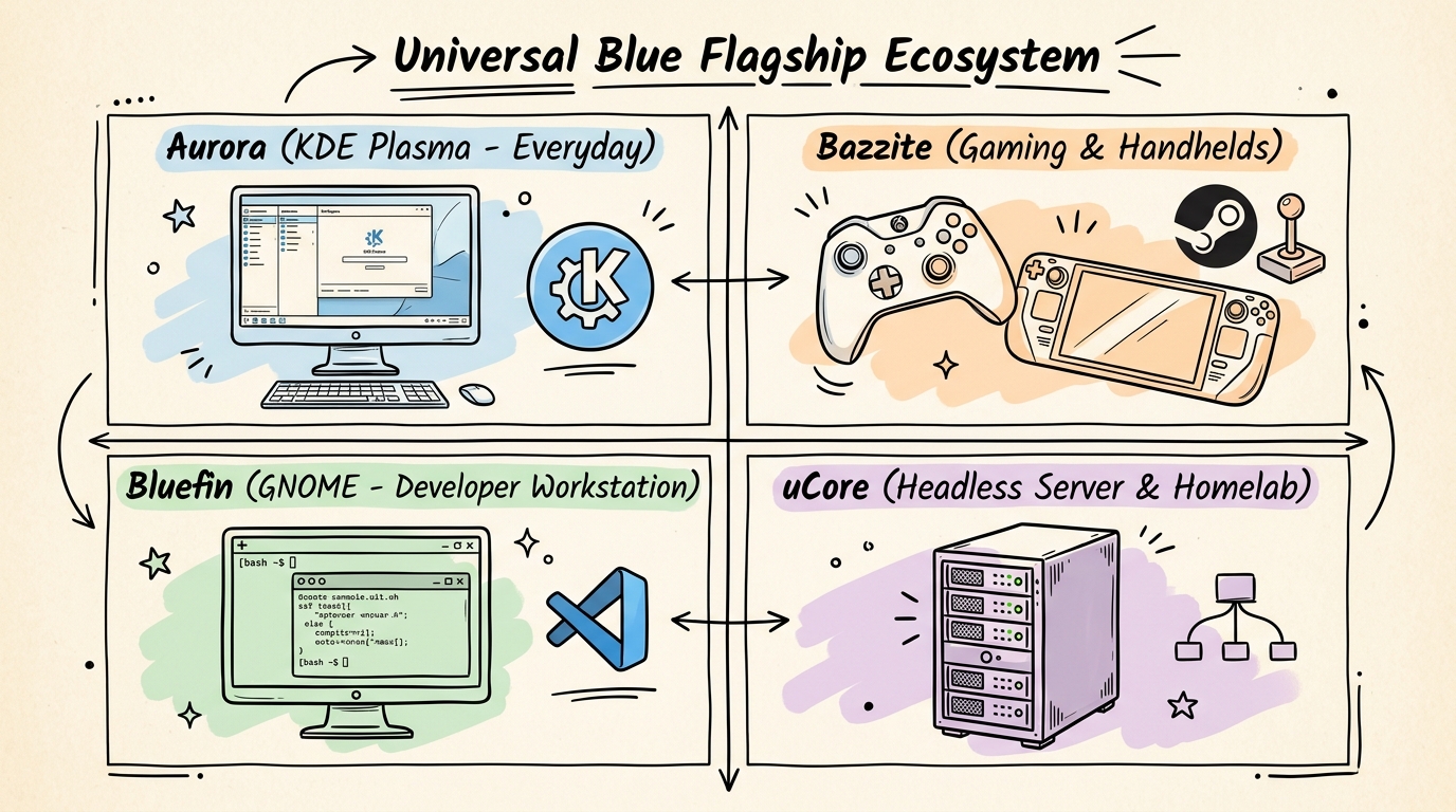 uBlue-OS Flagship Ecosystem Matrix