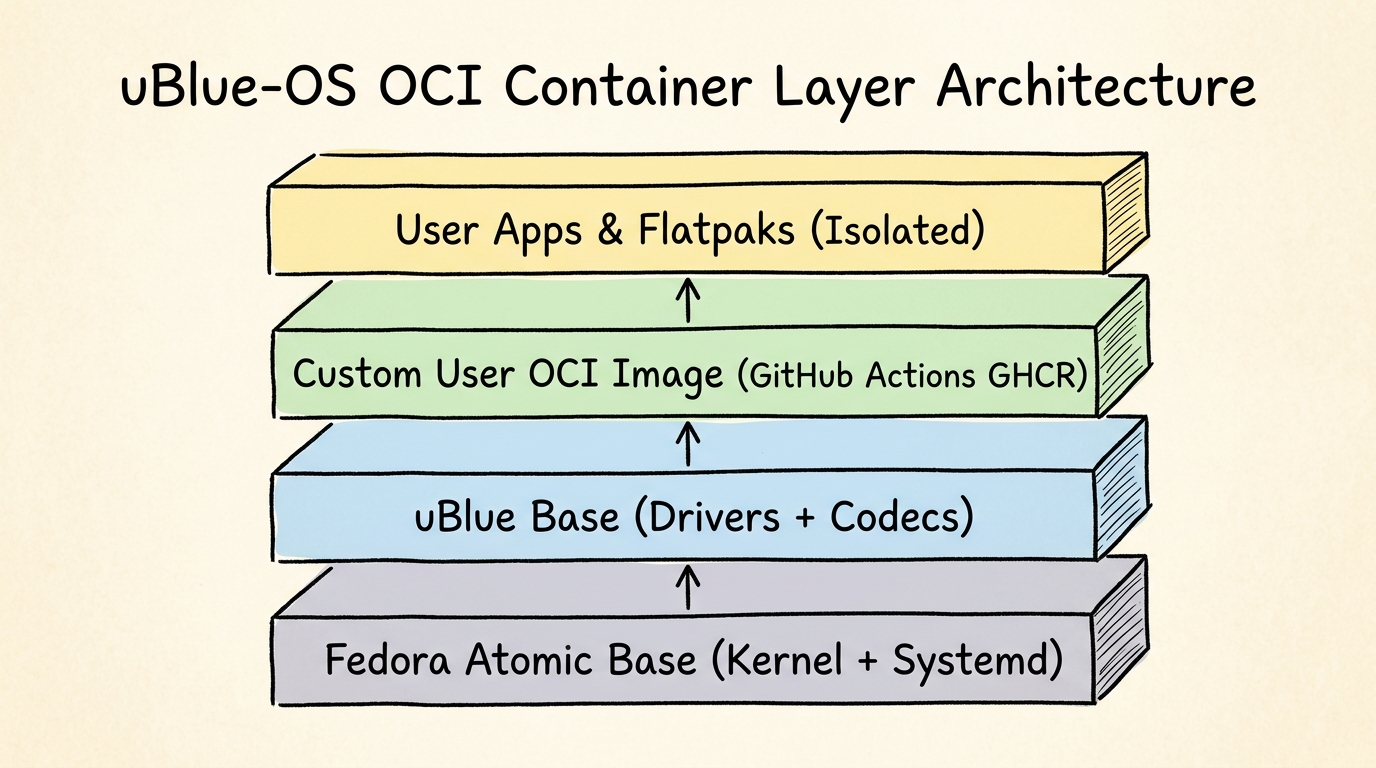 uBlue-OS OCI Container Layer Architecture