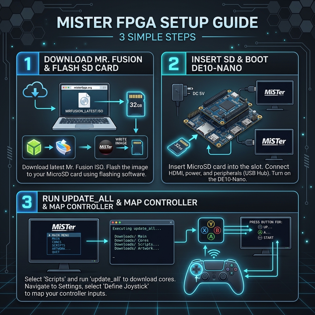 MiSTer Setup Flow