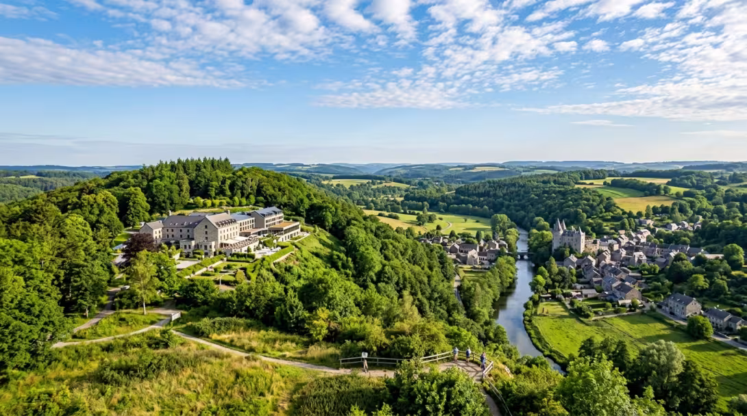 Azur en Ardenne & Durbuy Explorer: Wellness, Medieval Old Town & Ourthe Valley Trails